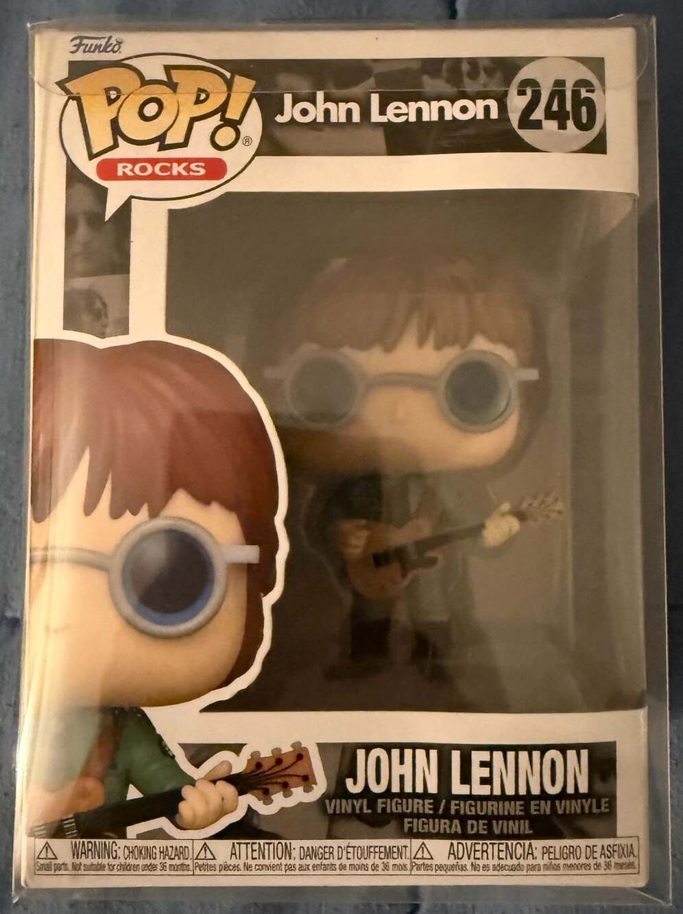 Funko Pop! Rocks: John Lennon #246 Military Jacket Vinyl Figure